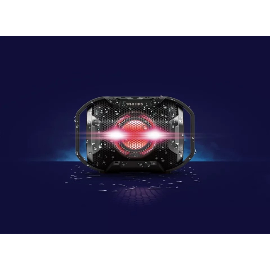Philips SB300B/00 - Prijenosni Bluetooth zvučnik 4W/5V IPX7 crni