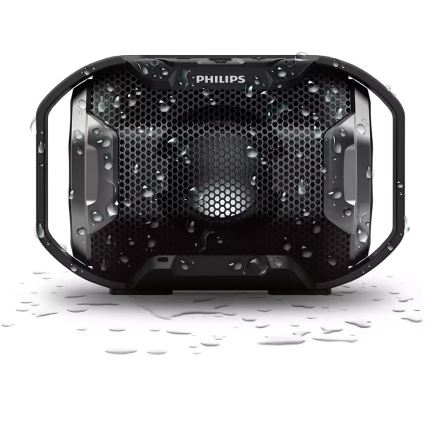 Philips SB300B/00 - Prijenosni Bluetooth zvučnik 4W/5V IPX7 crni
