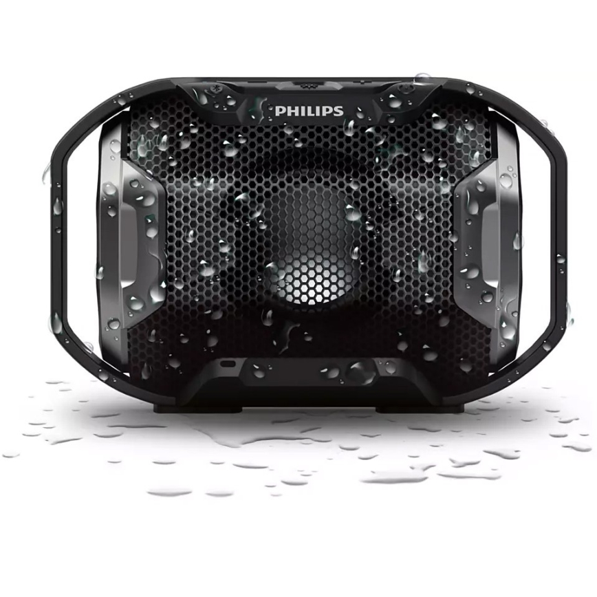 Philips SB300B/00 - Prijenosni Bluetooth zvučnik 4W/5V IPX7 crni