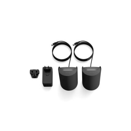 Philips - SET 2x LED RGBW s možností prigušivanja projekcijsko svjetlo Hue PLAY LED/20W/230V 2000–6500K crna