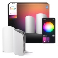 Philips - SET 2x LED RGBW Prigušivo projekcijsko svjetlo Hue PLAY LED/20W/230V 2000–6500K bijela
