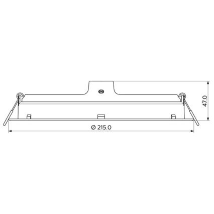 Philips - SET 2x LED Ugradbena svjetiljka MESON LED/23,5W/230V 4000K