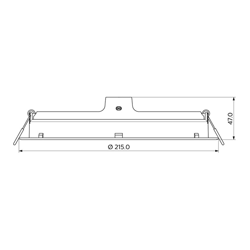 Philips - SET 2x LED Ugradbena svjetiljka MESON LED/23,5W/230V 4000K