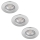 Philips - SET 3x LED Prigušiva svjetiljka za kupaonicu DIVE LED/5W/230V IP65
