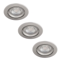 Philips - SET 3x LED Prigušiva ugradbena svjetiljka LED/5W/230V 2700K