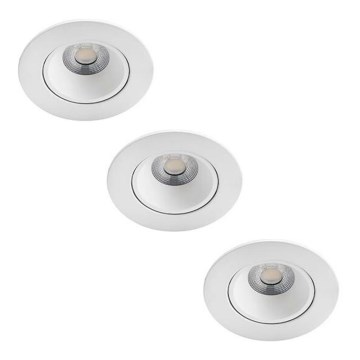 Philips - SET 3x LED prigušivača za kupaonske ugradbene svjetiljke ABROSA LED/9W/230V IP44