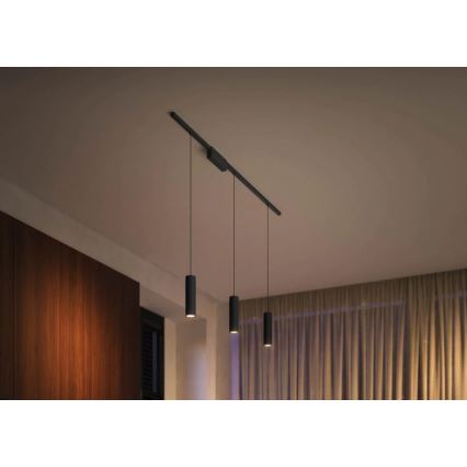 Philips - SET 3x LED RGBW Prigušivi luster na sajli za tračni sustav Hue PERIFO LED/15,6W/230V 2000-6500K