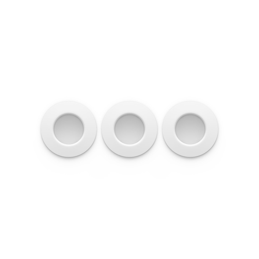 Philips - SET 3x LED RGBW Dimmabilno kupaonsko ugradbeno svjetlo Hue SLIM LED/8,3W/230V IP44 2000-6500K