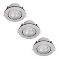 Philips - SET 3x LED Ugradbena svjetiljka LED/4,5W/230V 2700K