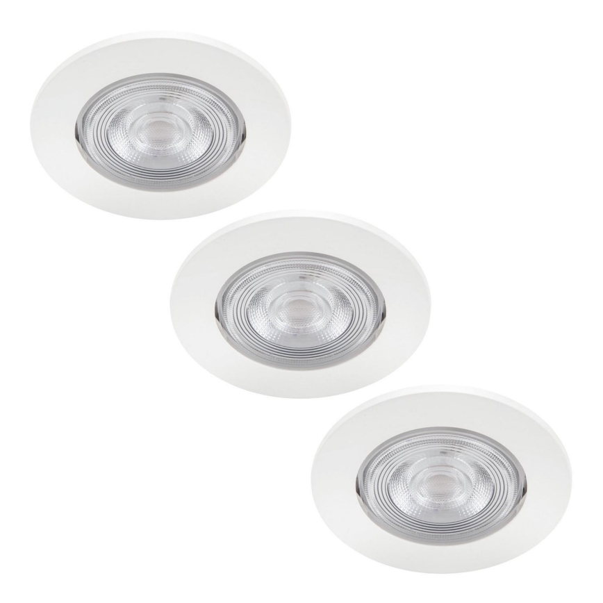 Philips - SET 3x LED Ugradbena svjetiljka TARAGON LED/4,5W/230V 2700K