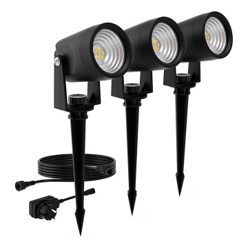 Philips - SET 3x LED vanjska svjetiljka GARDENLINK REUEL LED/1,5W/230V 2700K IP44