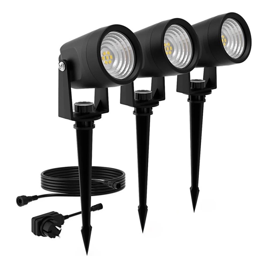 Philips - SET 3x LED vanjska svjetiljka GARDENLINK REUEL LED/1,5W/230V 2700K IP44