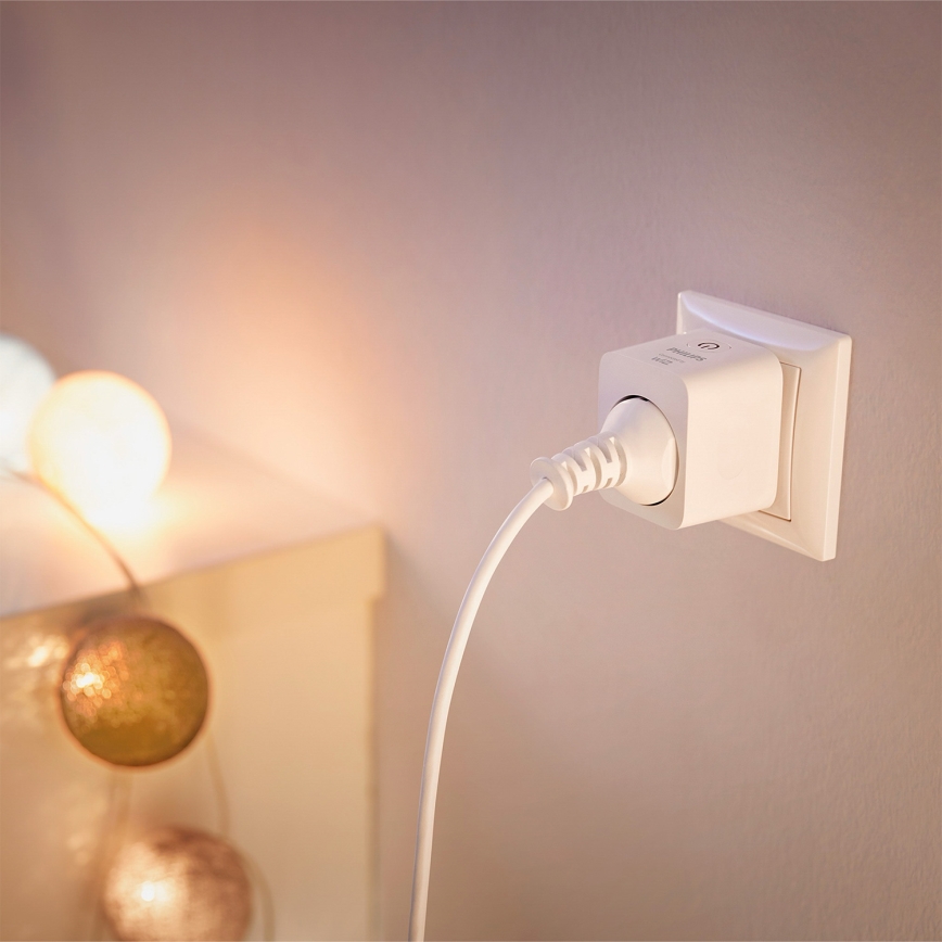 Philips - SET 3x pametne SCHUKO utičnice 2300 W Wi-Fi