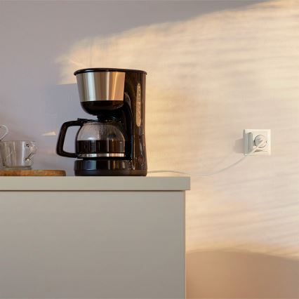 Philips - SET 3x pametne SCHUKO utičnice 2300 W Wi-Fi