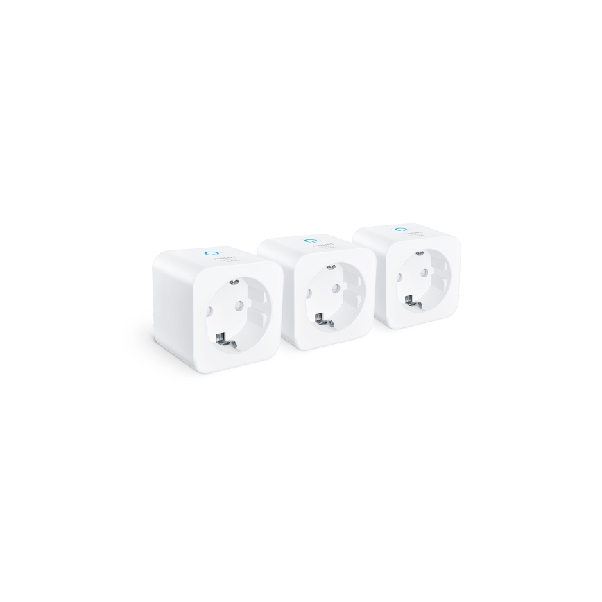 Philips - SET 3x pametne SCHUKO utičnice 2300 W Wi-Fi