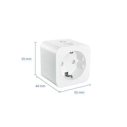 Philips - SET 3x pametne SCHUKO utičnice 2300 W Wi-Fi