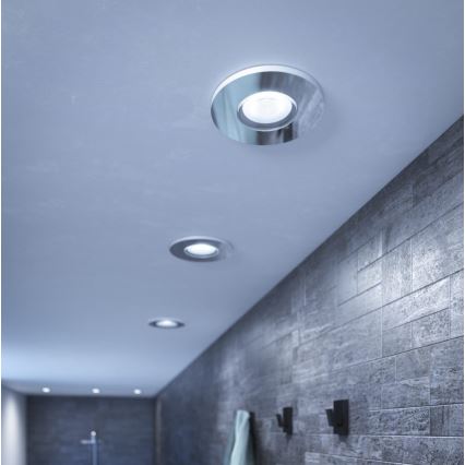 Philips - SET 3x LED Prigušiva ugradbena svjetiljka za kupaonicu Hue ADORE BATHROOM 1xGU10/4,2W/230V 2200-6500K IP44