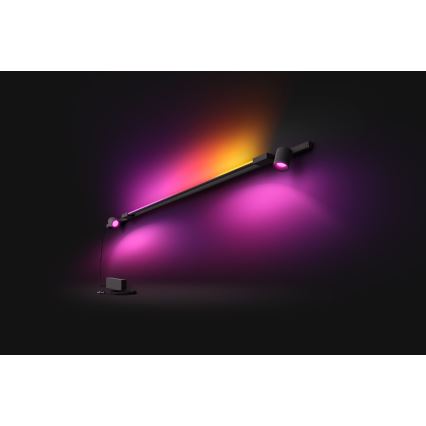 Philips - SET 3xLED RGB Prigušiva zidna reflektorska svjetiljka za tračni sustav Hue PERIFO LED/39,9W/230V 2000-6500K