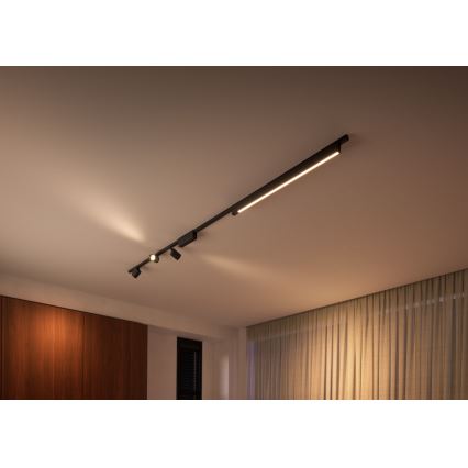 Philips - SET 4x LED RGB Prigušiva svjetiljka za tračni sustav Hue PERIFO LED RGB/44,6W/230V 2000-6500K