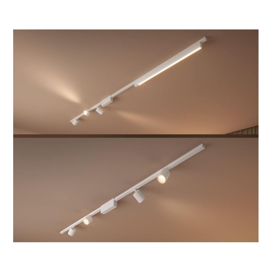 Philips  - SET 4xLED RGB Prigušiva reflektorska svjetiljka za tračni sustav Hue PERIFO LED RGB/20,8W/230V 2000-6500K