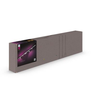 Philips  - SET 4xLED RGB Prigušiva reflektorska svjetiljka za tračni sustav Hue PERIFO LED RGB/20,8W/230V 2000-6500K