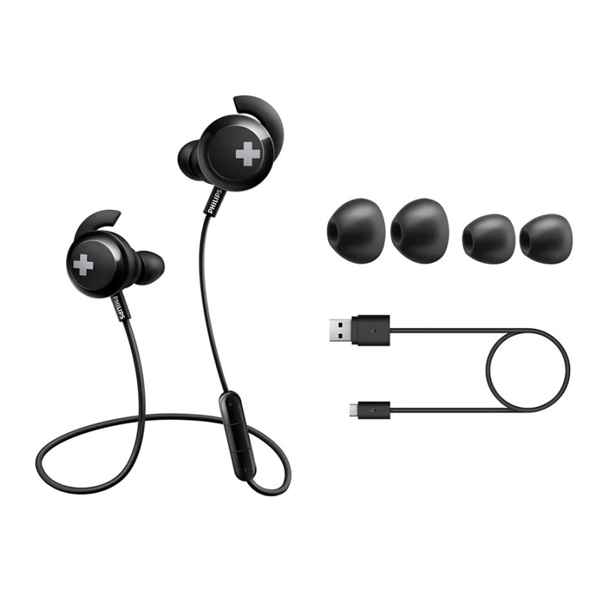 Philips SHB4305BK/00 - Bluetooth slušalice s mikrofonom crna