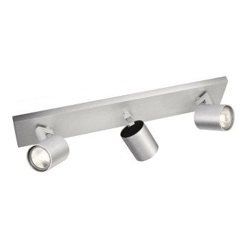 Philips - Spot svjetiljka matni krom 3xGU10/20W/230V