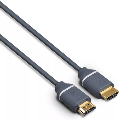 Philips SWV5650G/00 - HDMI kabel s Ethernetom, HDMI 2.0 A konektor 5m siva