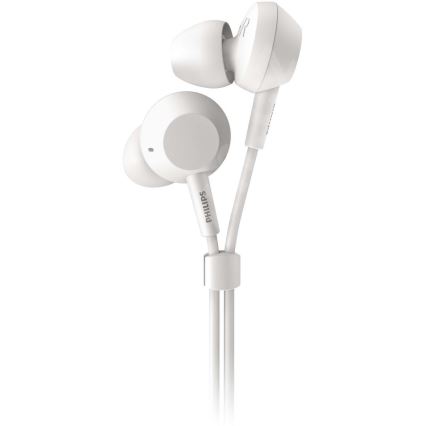 Philips TAE4105WT/00 - Slušalice s mikrofonom JACK 3,5 mm bijela