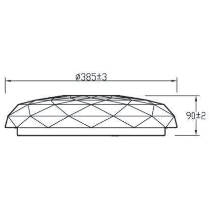 Philips - LED stropna svjetiljka s prigušivanjem LED/23W/230V 2700-6500K + daljinski upravljač