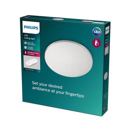 Philips - LED stropna svjetiljka s prigušivanjem LED/23W/230V 2700-6500K + daljinski upravljač