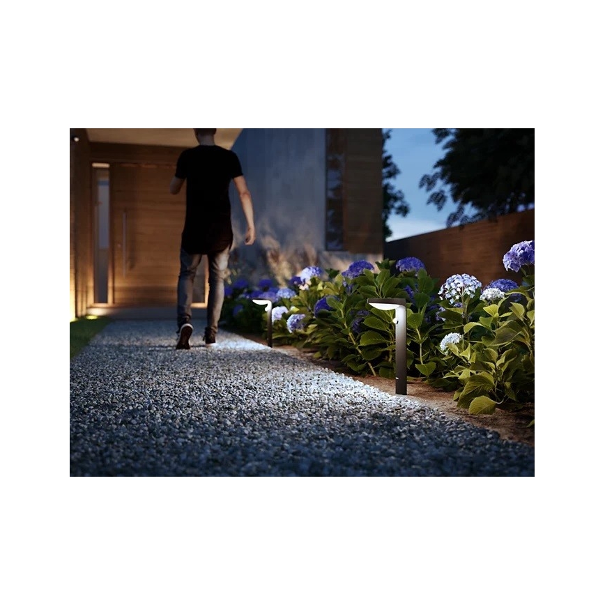 Philips - LED vanjska lampa sa senzorom LED/9W/230V 4000K IP44