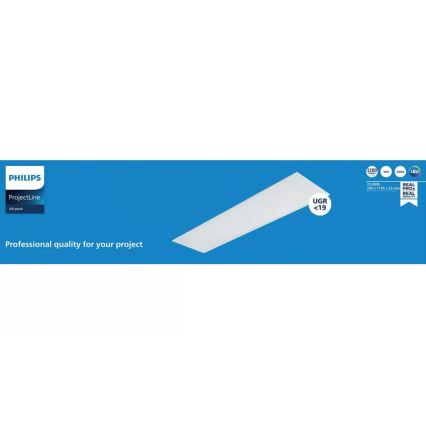 Philips - Ugradbeni LED panel PROJECTLINE LED/36W/230V 4000K 119x29,5 cm