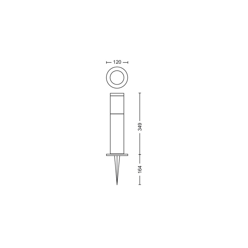 Philips - vanjska LED svjetiljka GARDENLINK LED/6W/230V 2700K IP44