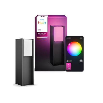 Philips - vanjska LED svjetiljka s mogućnošću prigušivanja Hue TURACO 1xE27/8,1W/230V 40 cm IP44