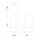 Philips - Vanjska zidna svjetiljka FLAREON 1xE27/25W/230V IP44