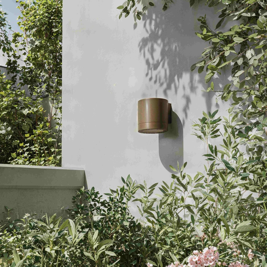 Philips - Vanjska zidna svjetiljka FYLX 1xGU10/5W/230V smeđa IP44