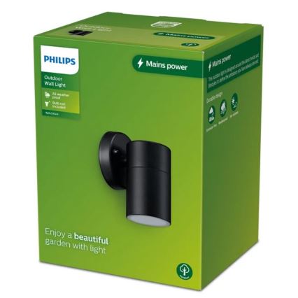 Philips - Vanjska zidna svjetiljka KYLIS 1xGU10/25W/230V IP44