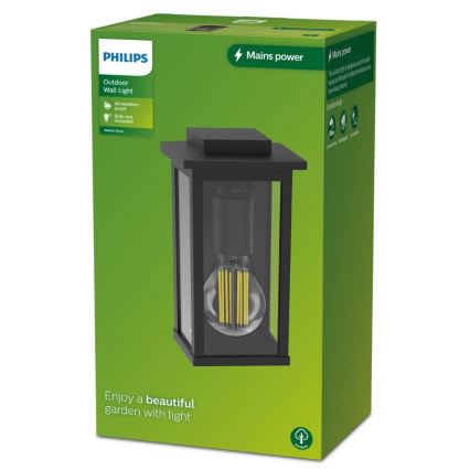 Philips - Vanjska zidna svjetiljka MIRTH 1xE27/25W/230V IP44