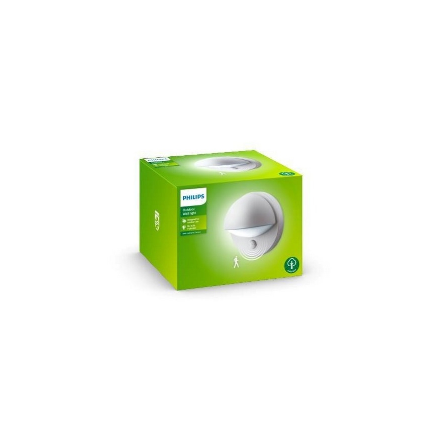 Philips - Vanjska zidna svjetiljka sa senzorom JUNE 1xE27/12W/230V IP44