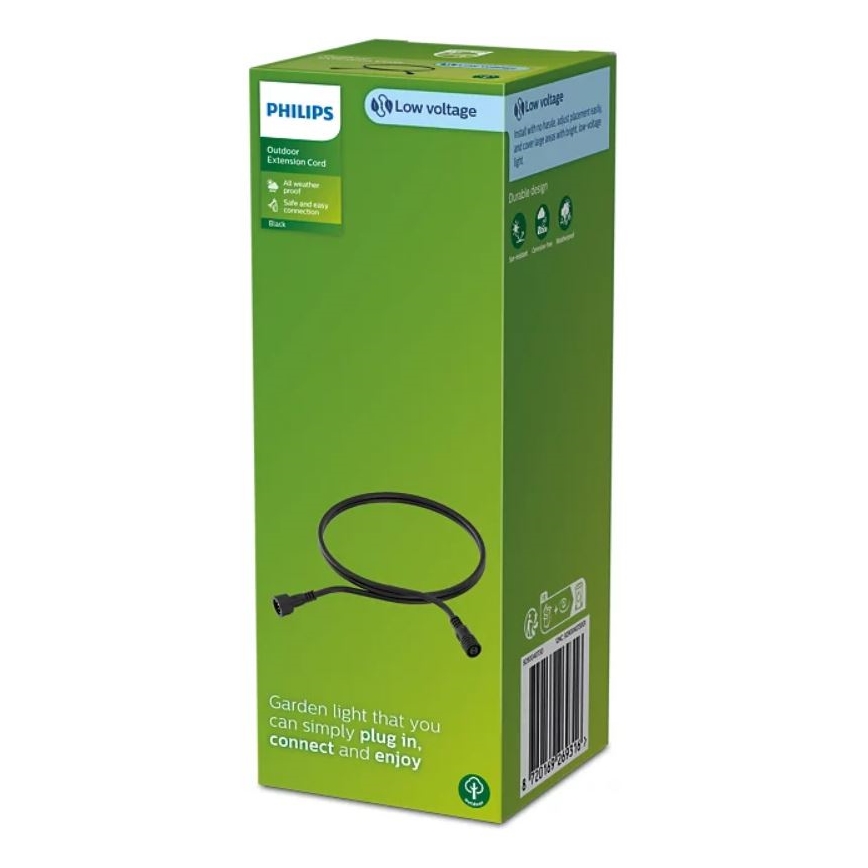 Philips - Vanjski produžni kabel 2m IP67