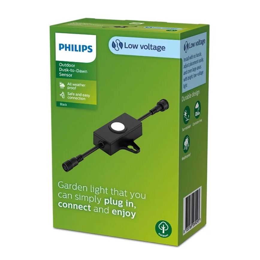 Philips - Vanjski senzor za dan/noć s timerom GARDENLINK 24V IP67