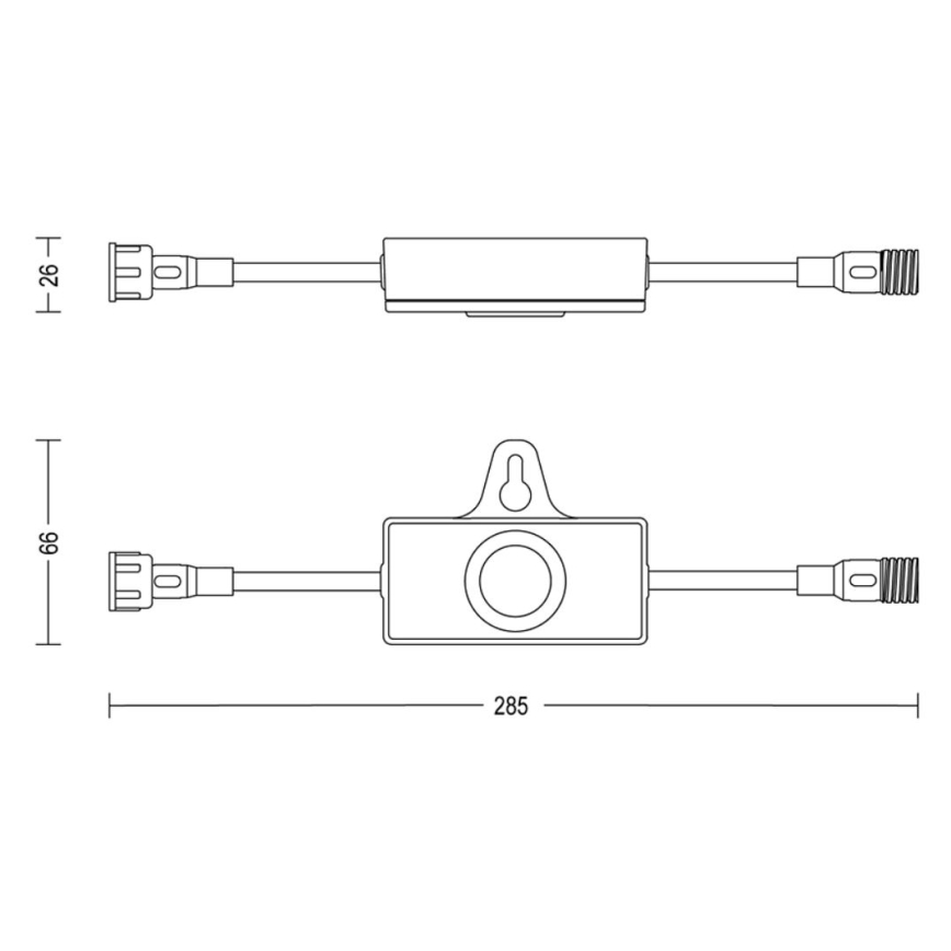Philips - Vanjski senzor za dan/noć s timerom GARDENLINK 24V IP67