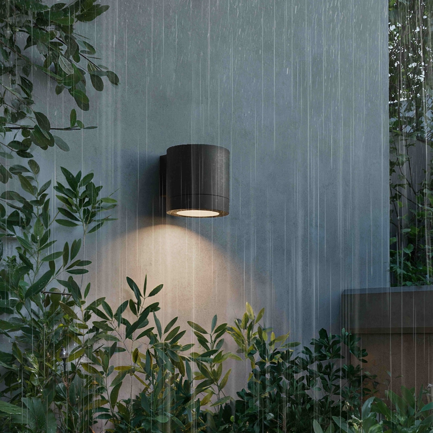 Philips - Vanjsko zidno svjetlo FYLX 1xGU10/5W/230V crno IP44