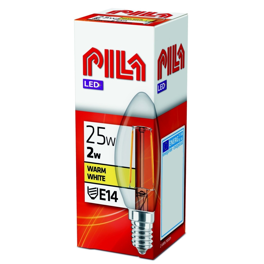 Philips VINTAGE LED žarulja Pila E14/2W/230V 2700K