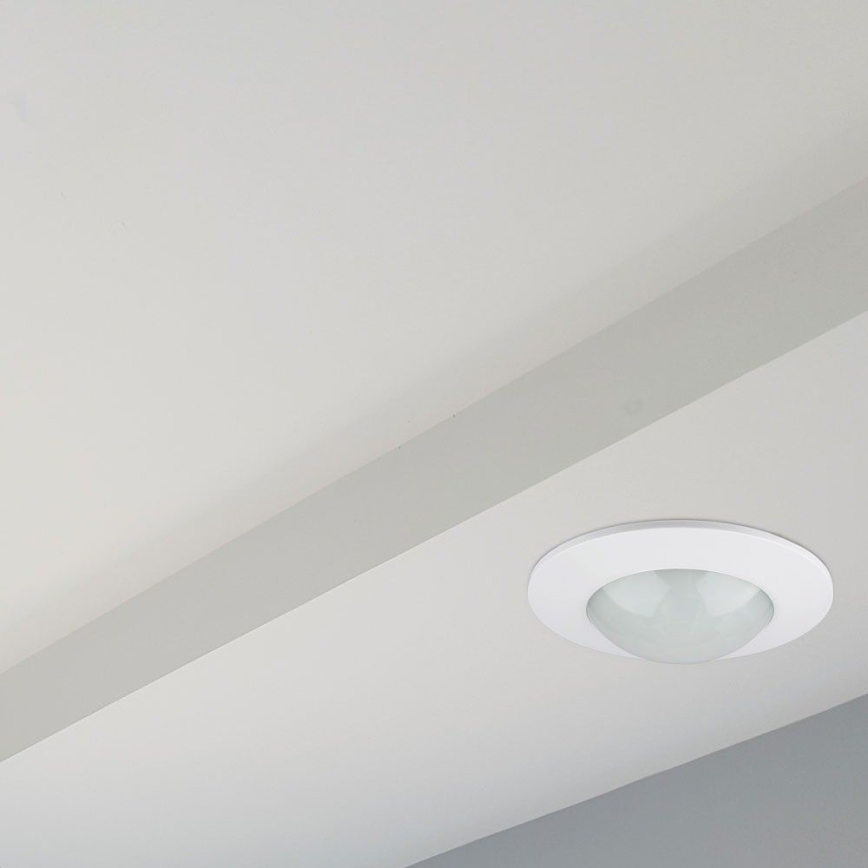Ugradbeni PIR senzor pokreta 360° 300W/230V bijeli