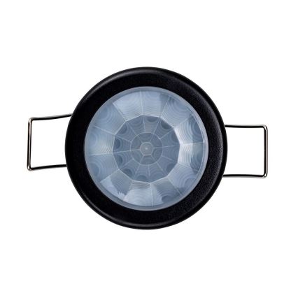 Ugradbeni PIR senzor pokreta 360° 400W/230V crni
