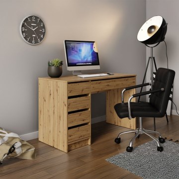 Pisaći stol ADA 76x120 cm hrast artisan