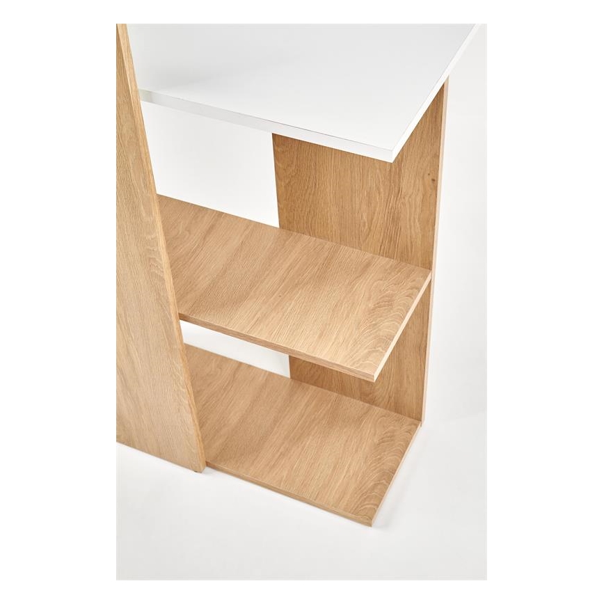 Pisaći stol COZYRA hrast/bijela