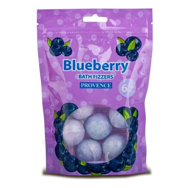 Pjenuša kupka bomba PROVENCE 6 kom borovnica